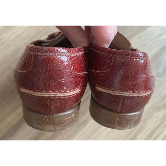 J.‎ Crew crackled Biella Loafer with tassels size 9.5 - Picture 4 of 6